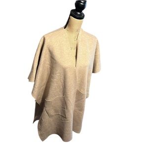 Tan Rachal Zoe duster cardigan. Open front with pockets. EUC.